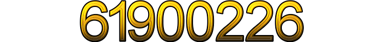 Numeris 61900226
