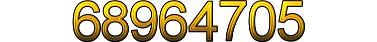 Numeris 68964705