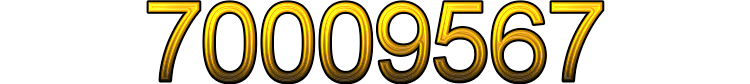 Numeris 70009567