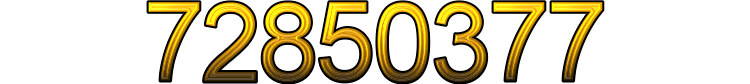 Numeris 72850377
