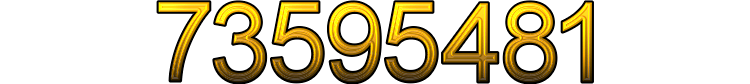 Numeris 73595481