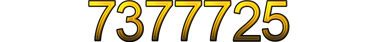 Numeris 7377725