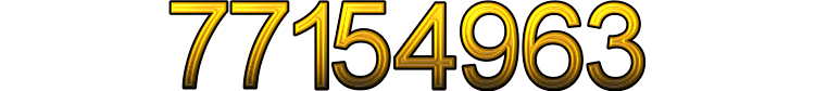 Numeris 77154963