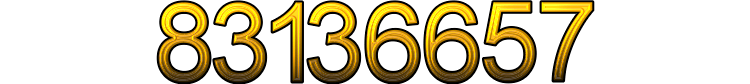 Numeris 83136657