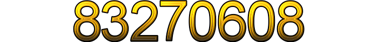 Numeris 83270608
