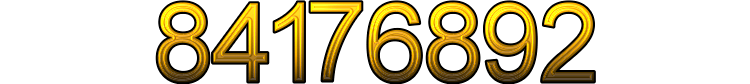 Numeris 84176892
