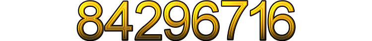 Numeris 84296716