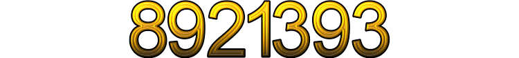 Numeris 8921393