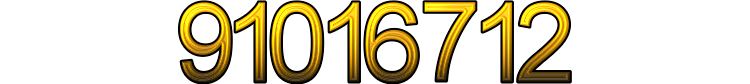 Numeris 91016712