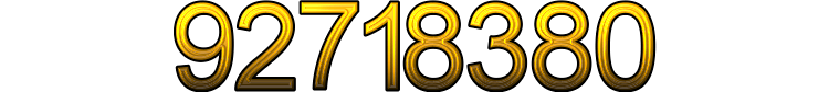 Numeris 92718380