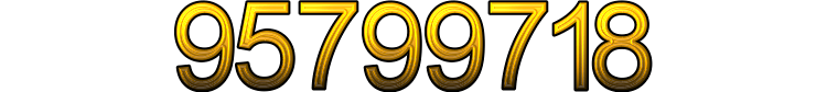 Numeris 95799718
