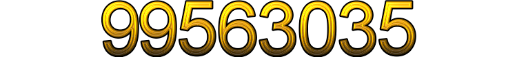 Numeris 99563035