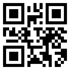 Numeris 11011110 QR kodas