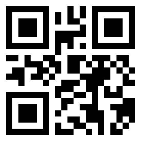Number 10001111 QR code