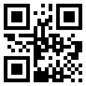 Number 1010100 QR code