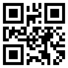 Number 1010110 QR code