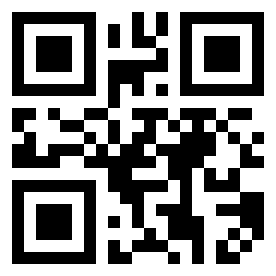 Number 10101110 QR code