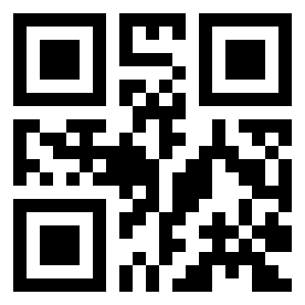 Number 101100 QR code