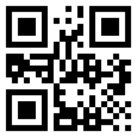 Number 1100100 QR code