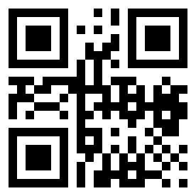 Number 1101100 QR code