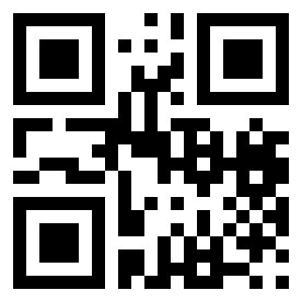 Number 11011001 QR code