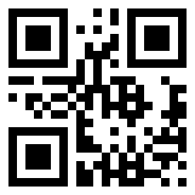 Number 11040121 QR code