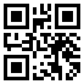 Number 1111100 QR code