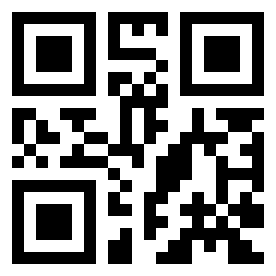 Number 122029 QR code