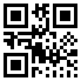 Number 64001 QR code