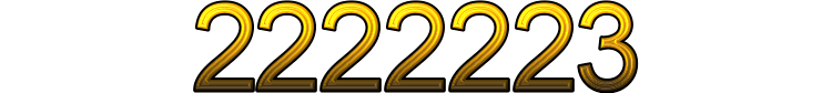 Номер 2222223
