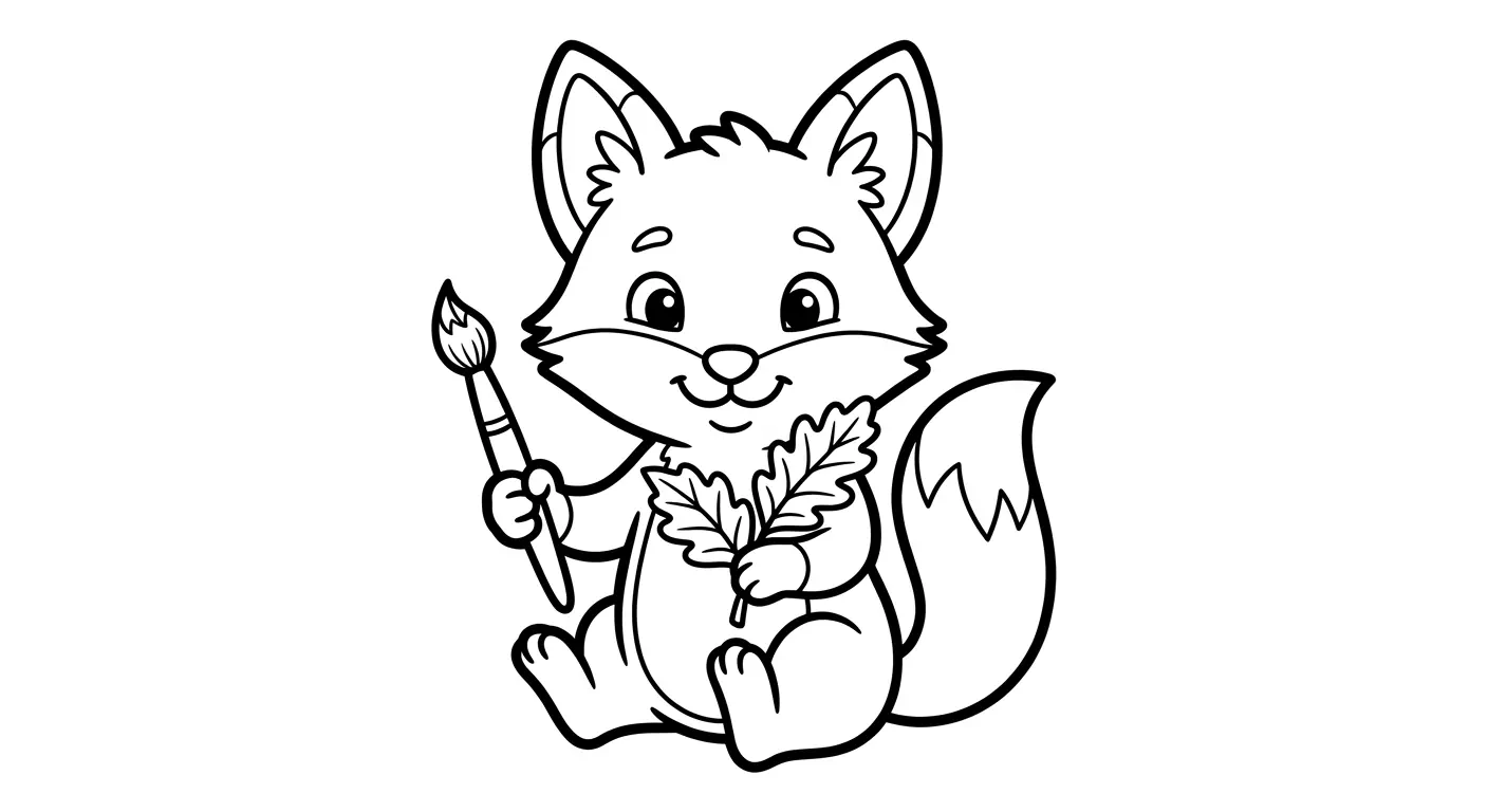 spalvinti lapę su teptuku