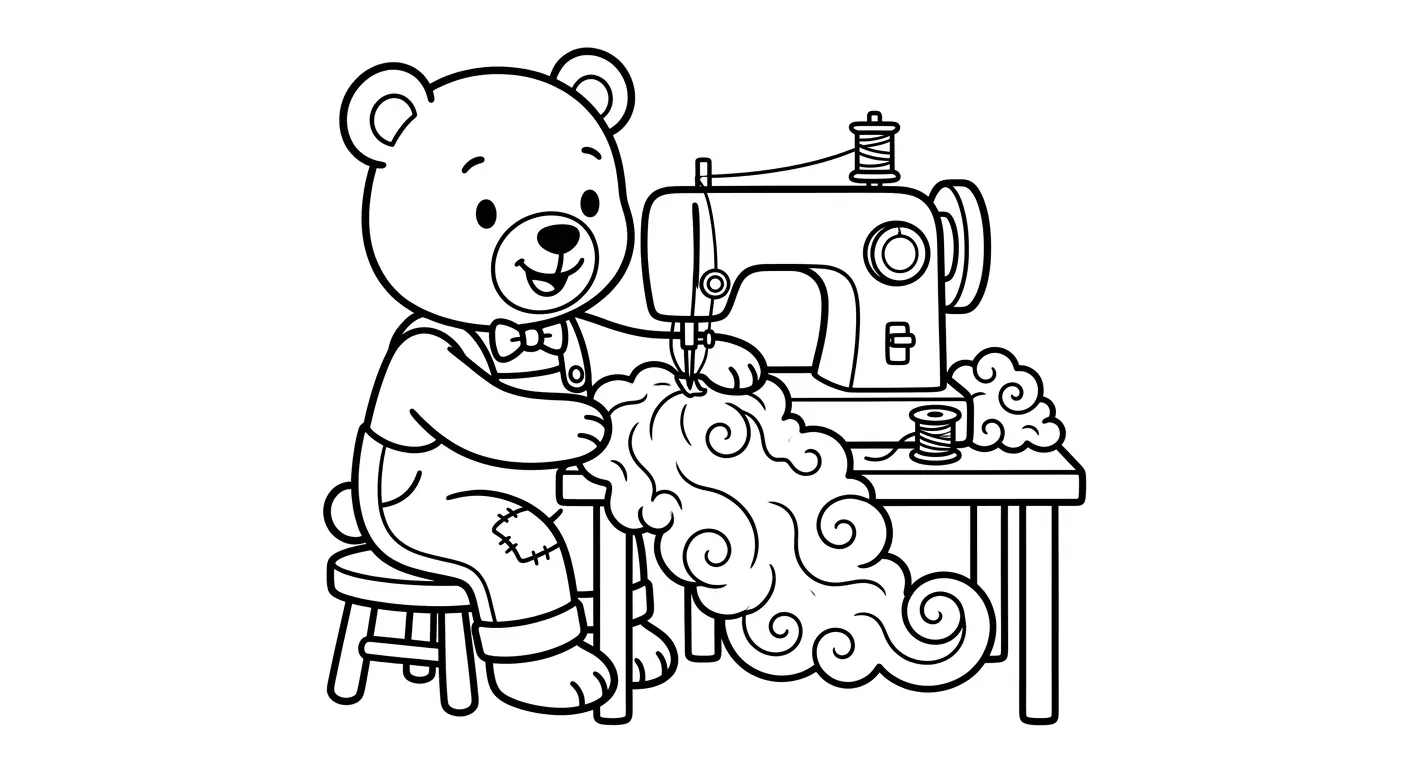 spalvinti lokį su siuvimo mašina