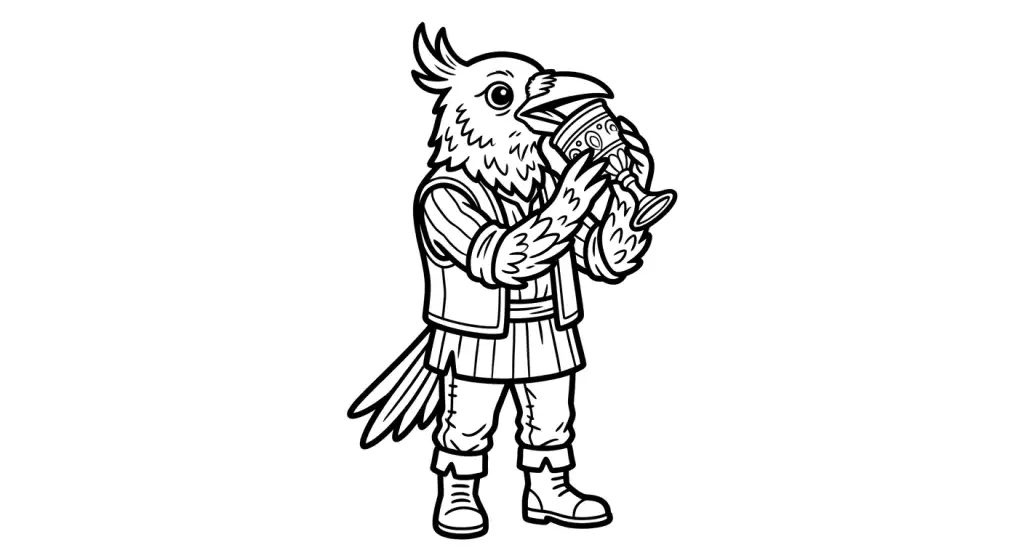 spalvinti varną su puodeliu