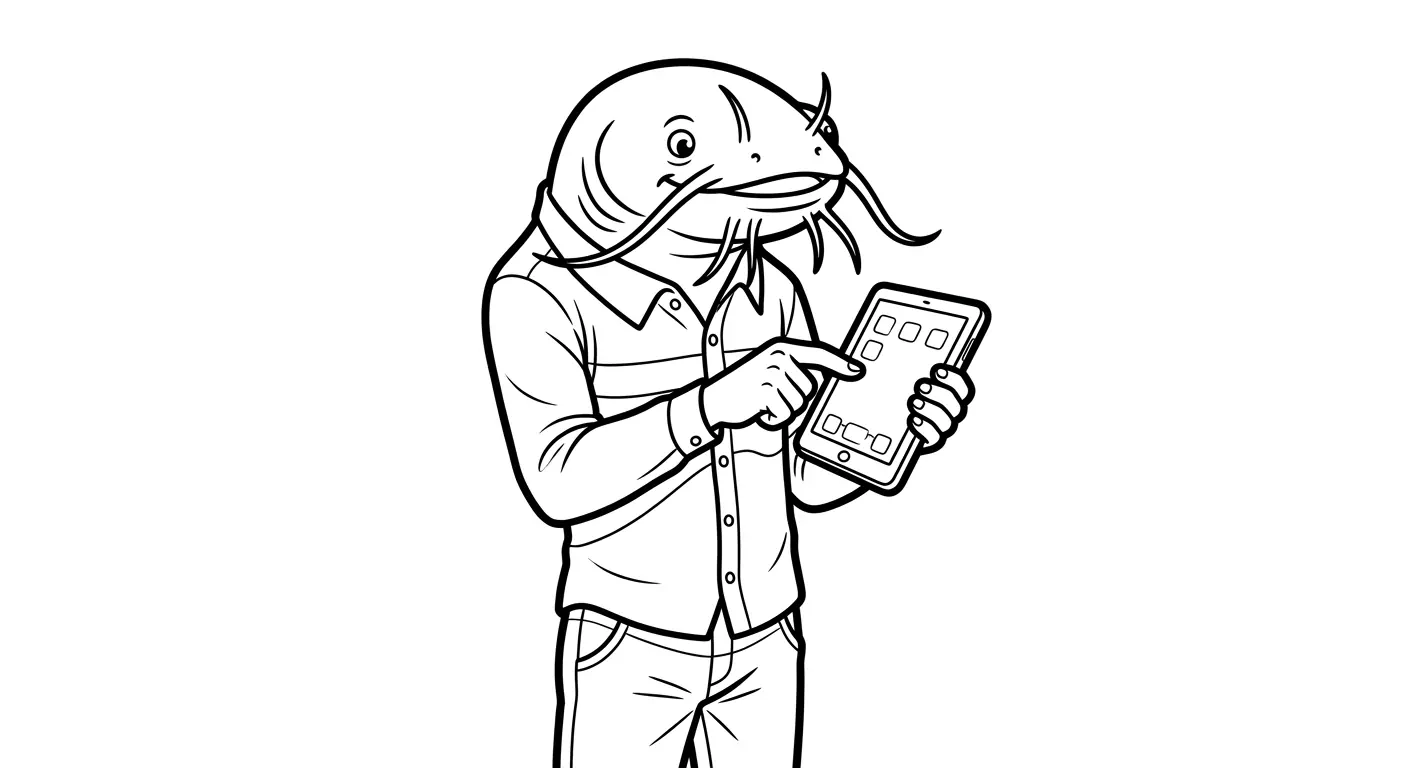 spalvinti šamažmogį su planšete